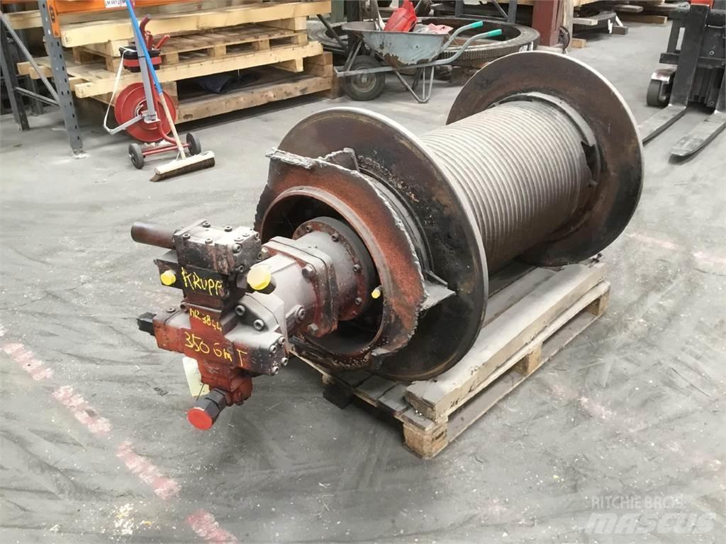 Krupp KMK 8350 winch Parti e equipaggiamenti per Gru