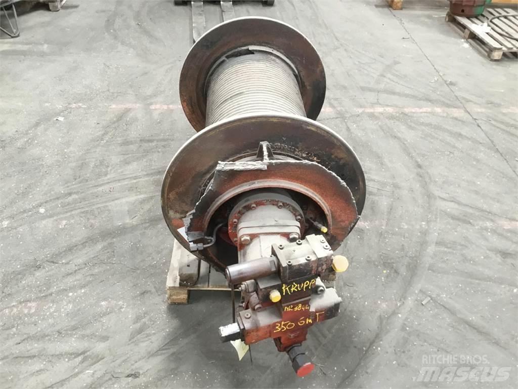 Krupp KMK 8350 winch Parti e equipaggiamenti per Gru
