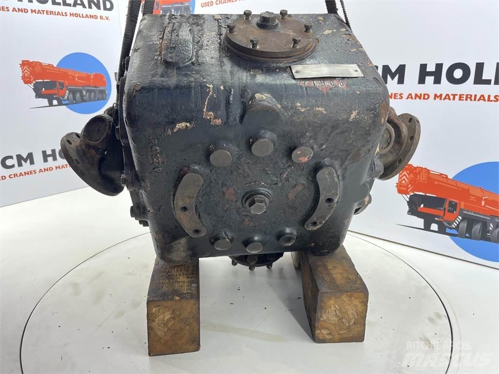 Krupp KMK diff box Parti e equipaggiamenti per Gru