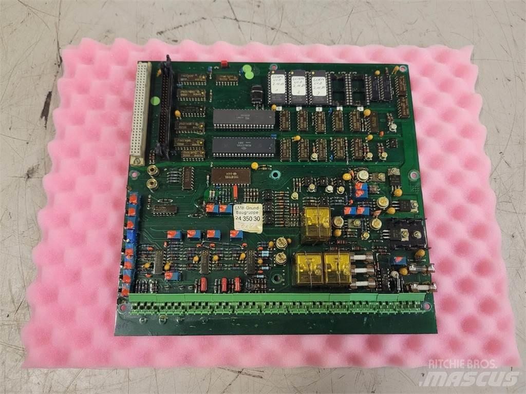  Motherboard 018 Parti e equipaggiamenti per Gru
