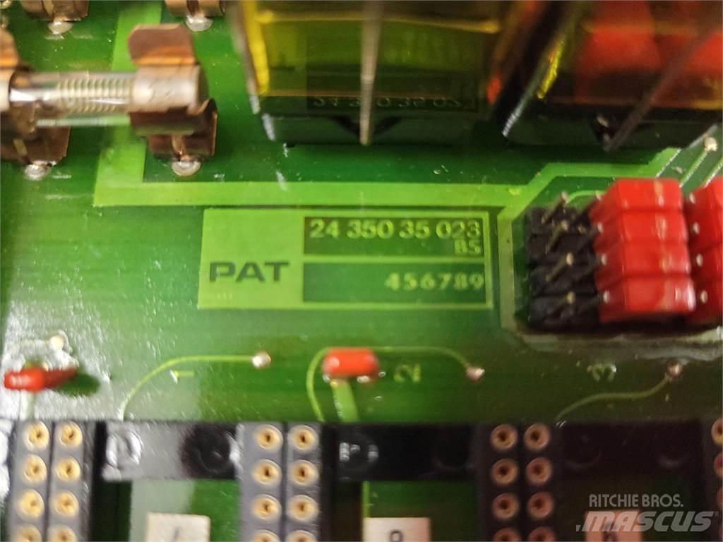  PAT motherboard 018 Parti e equipaggiamenti per Gru