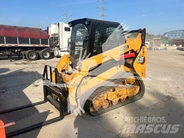 CAT 259D Mini Pale Gommate