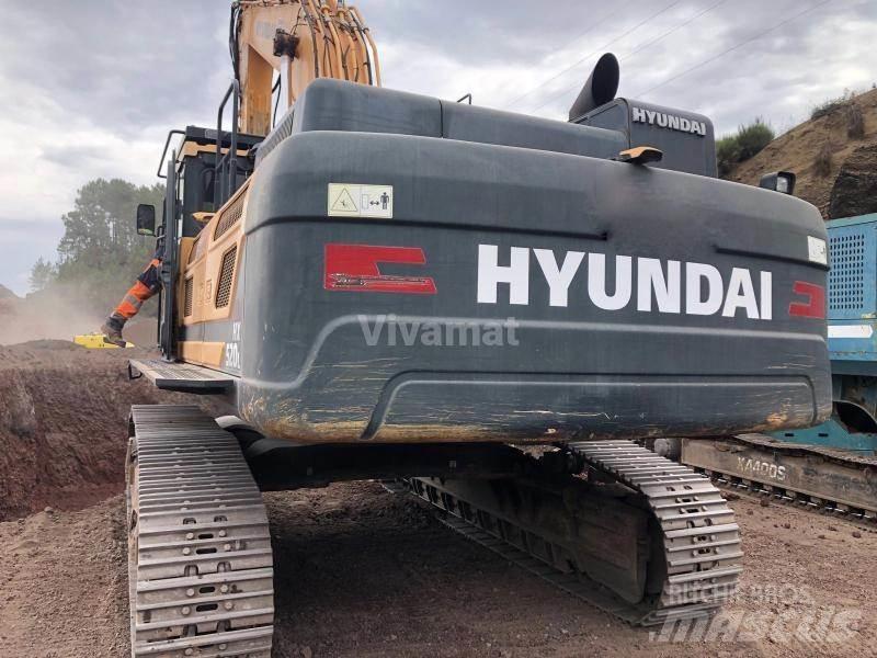 Hyundai HX520L Escavatori cingolati