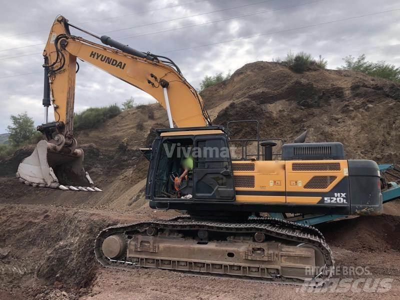 Hyundai HX520L Escavatori cingolati