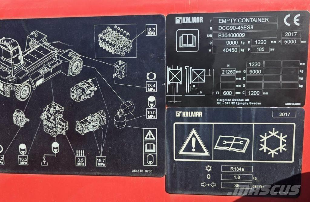 Kalmar DCG90-45ES8 Movimentatori per container