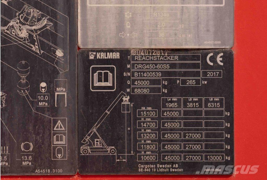 Kalmar DRG450-60S5 Carrelli elevatori