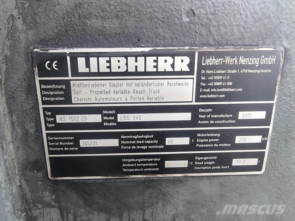 Liebherr LRS 545 Carrelli elevatori