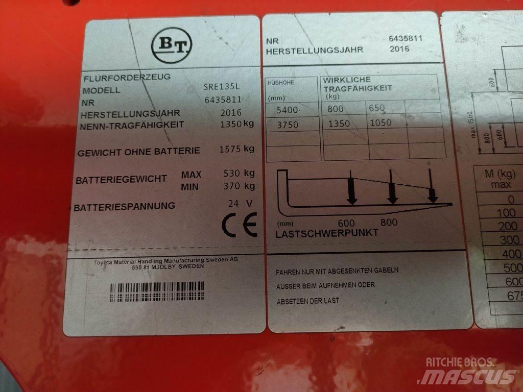 BT SRE 135L Carrelli elevatori elettrici
