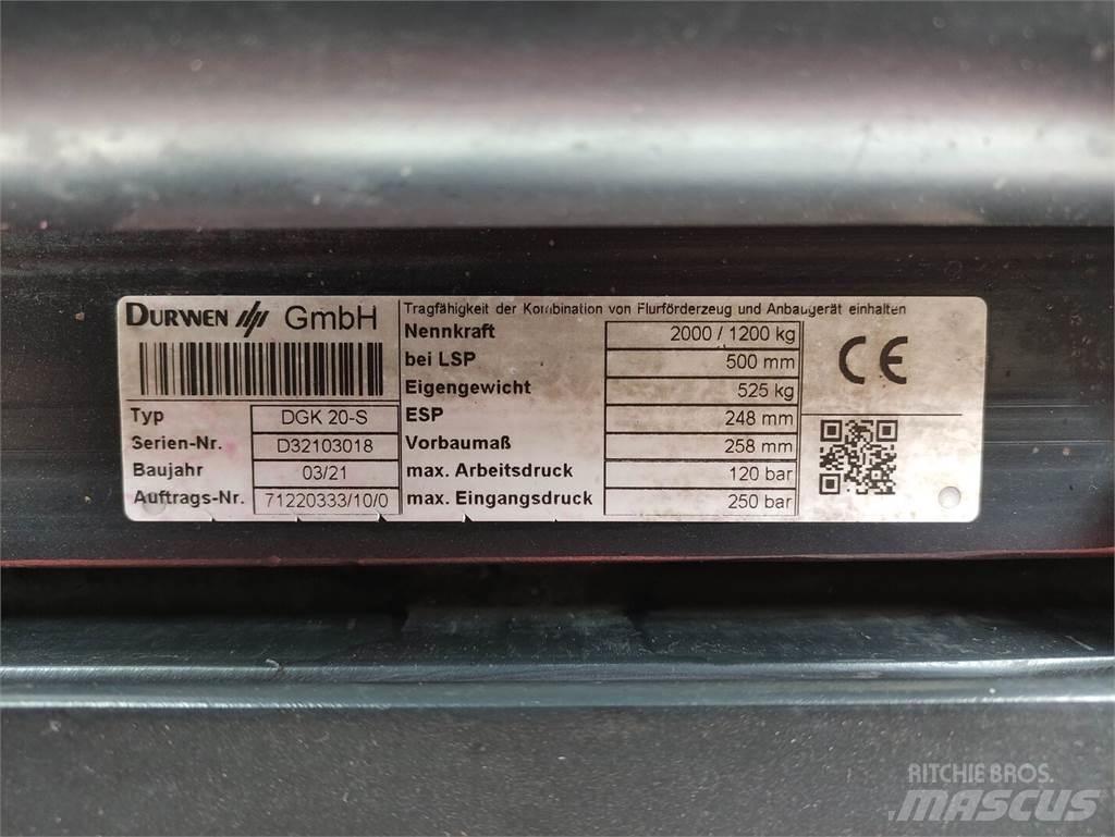 Durwen DGK 20-S Pinze per balle