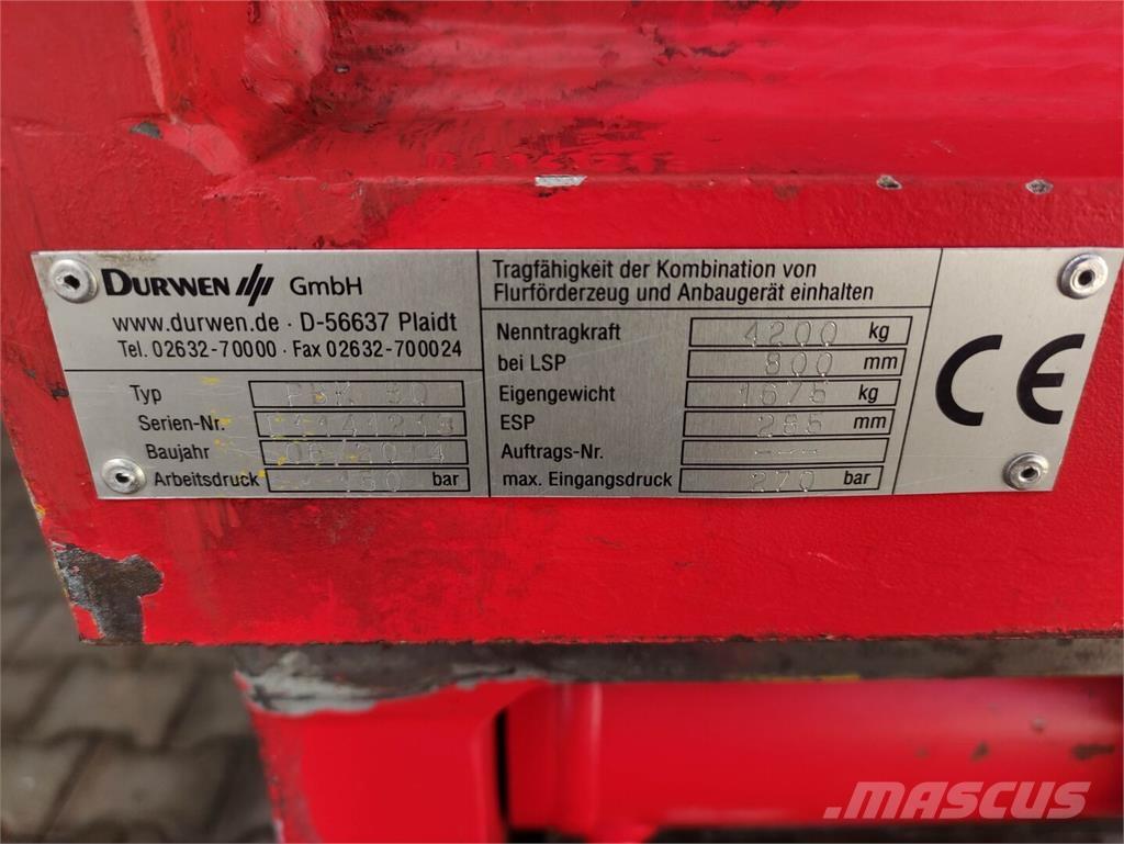 Durwen PBK 80 Pinze per balle