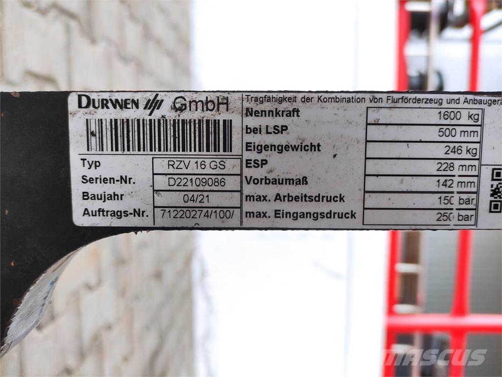 Durwen RZV 16 GS Movimentazione Materiali - Altro