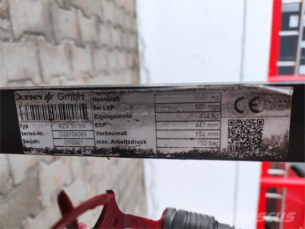 Durwen RZV 35 GS Movimentazione Materiali - Altro
