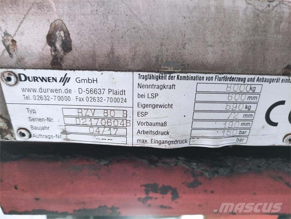 Durwen RZV 80S Movimentazione Materiali - Altro