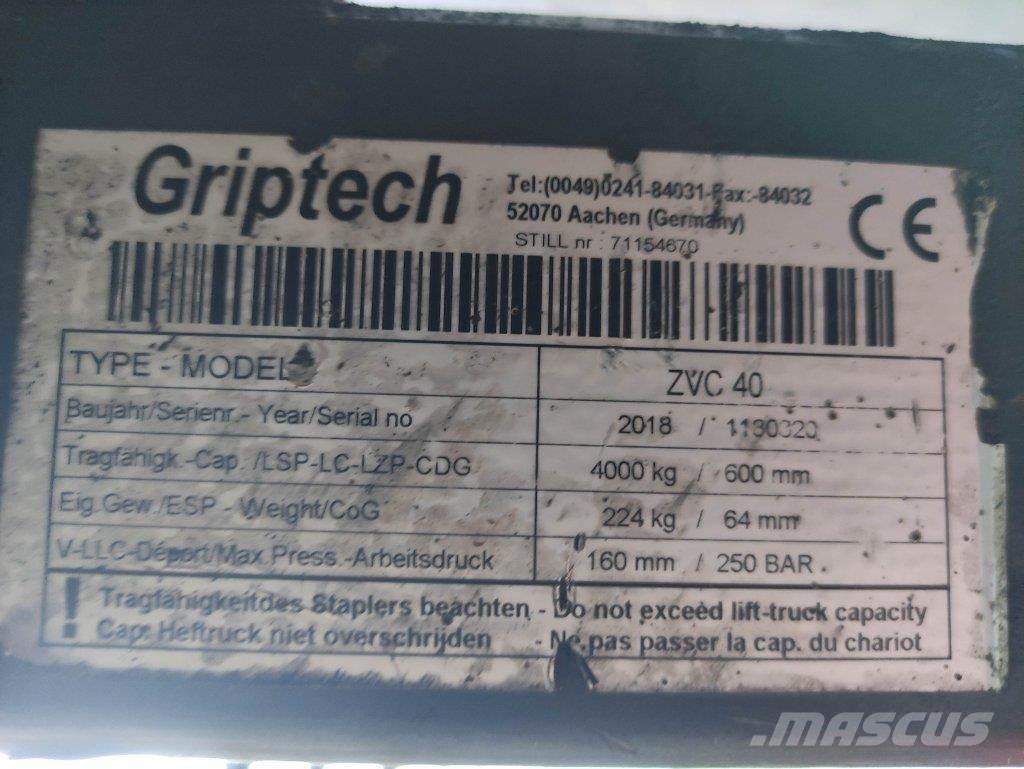 Griptech ZVC 40 Movimentazione Materiali - Altro