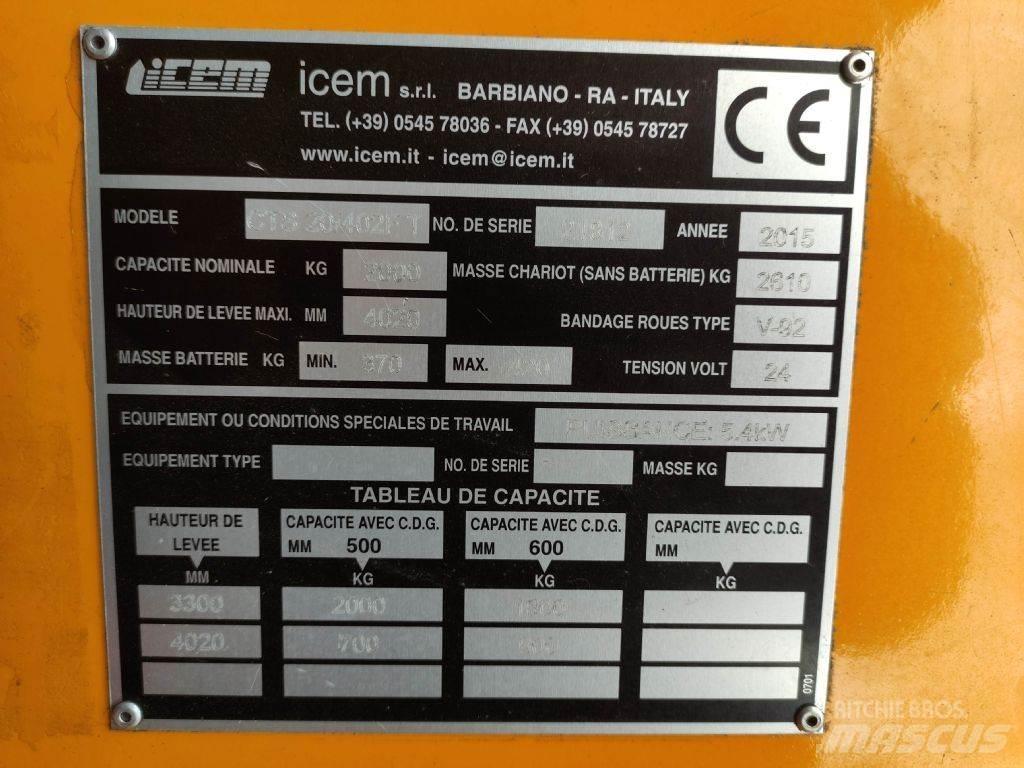 Icem CTS20/402 FT Carrello retrattile