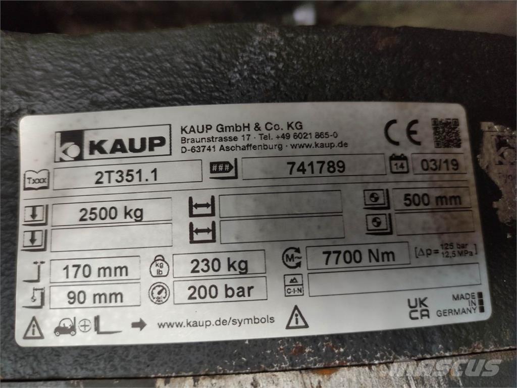 Kaup 2T351.1 Movimentazione Materiali - Altro