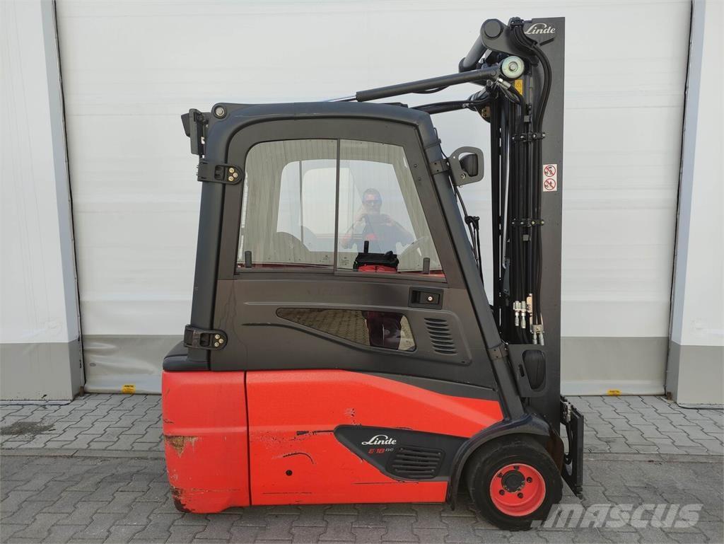 Linde E18L-02-386 Carrelli elevatori elettrici