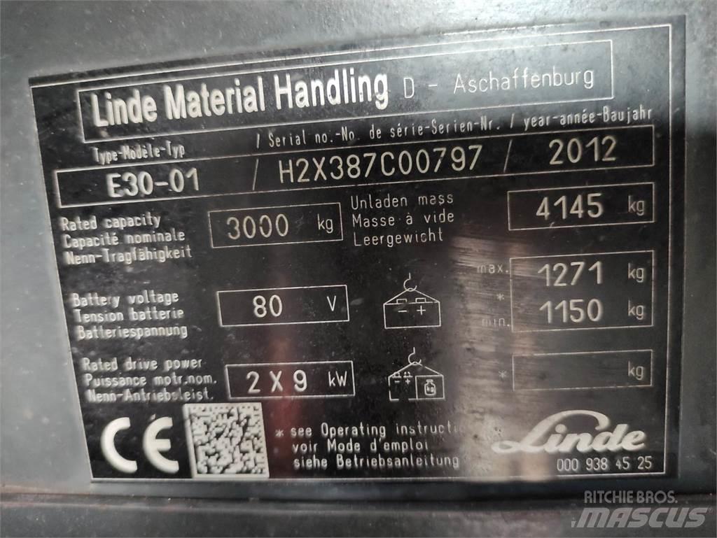 Linde E30-01-387 Carrelli elevatori elettrici