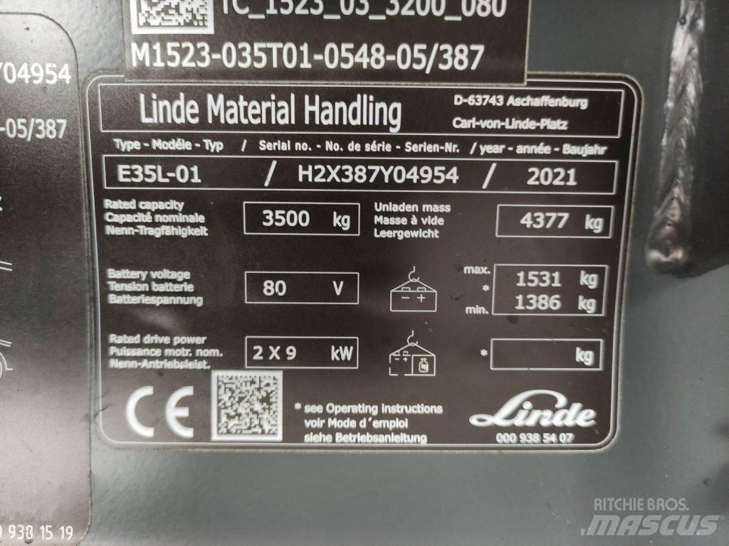 Linde E35L-01-387 Carrelli elevatori elettrici