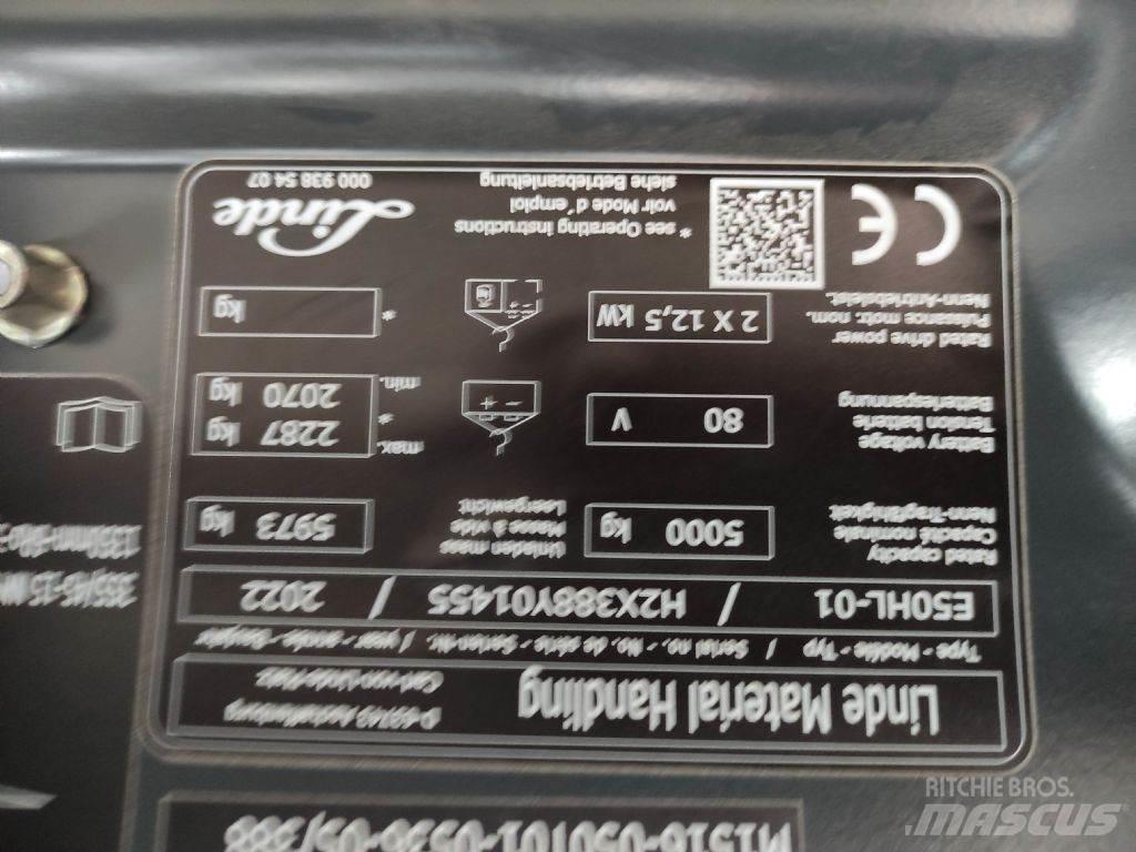 Linde E50HL-01-388 Carrelli elevatori elettrici