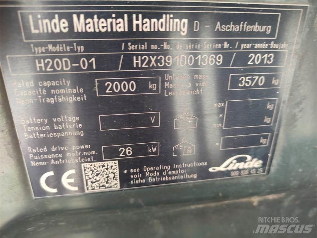 Linde H20D-01-391 Carrelli elevatori diesel