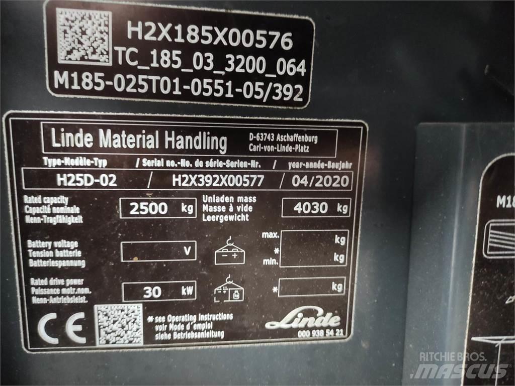Linde H25D-02-392 EVO Carrelli elevatori diesel