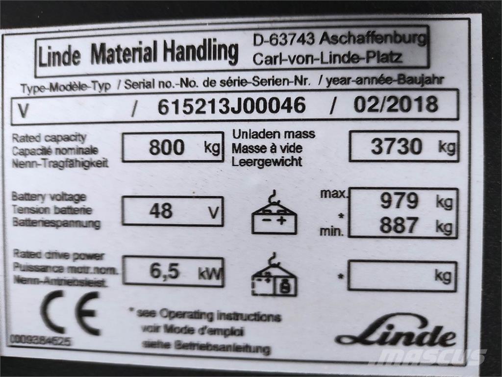 Linde V Modular Commissionatore alto livello