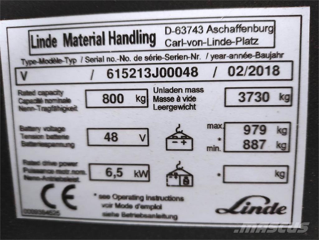 Linde V Modular Commissionatore alto livello