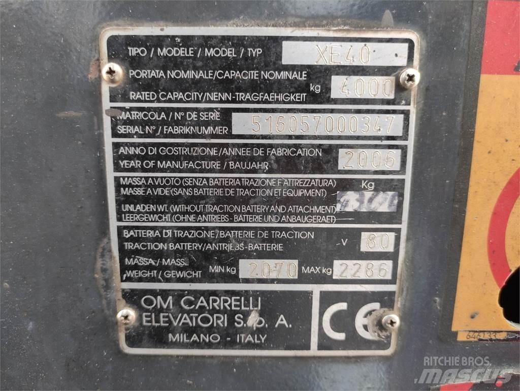 Om-Pimespo XE40 Carrelli elevatori elettrici