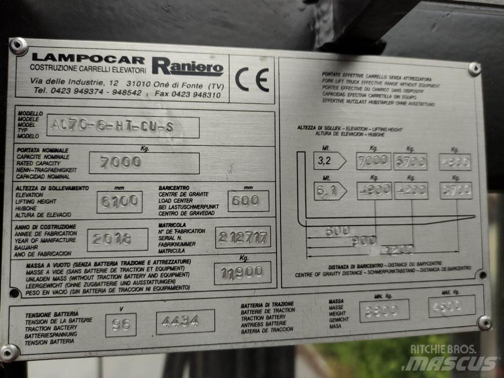 Raniero AC70-6-HT-CU-S Carrelli elevatori elettrici
