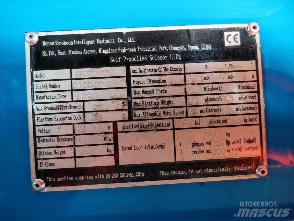 Sinoboom 2132E/GTJZ0608E Piattaforme a pantografo