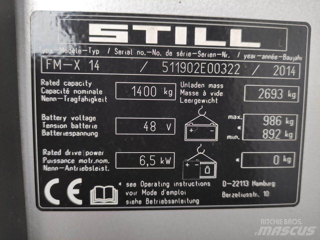 Still FM-X-14 Carrello retrattile