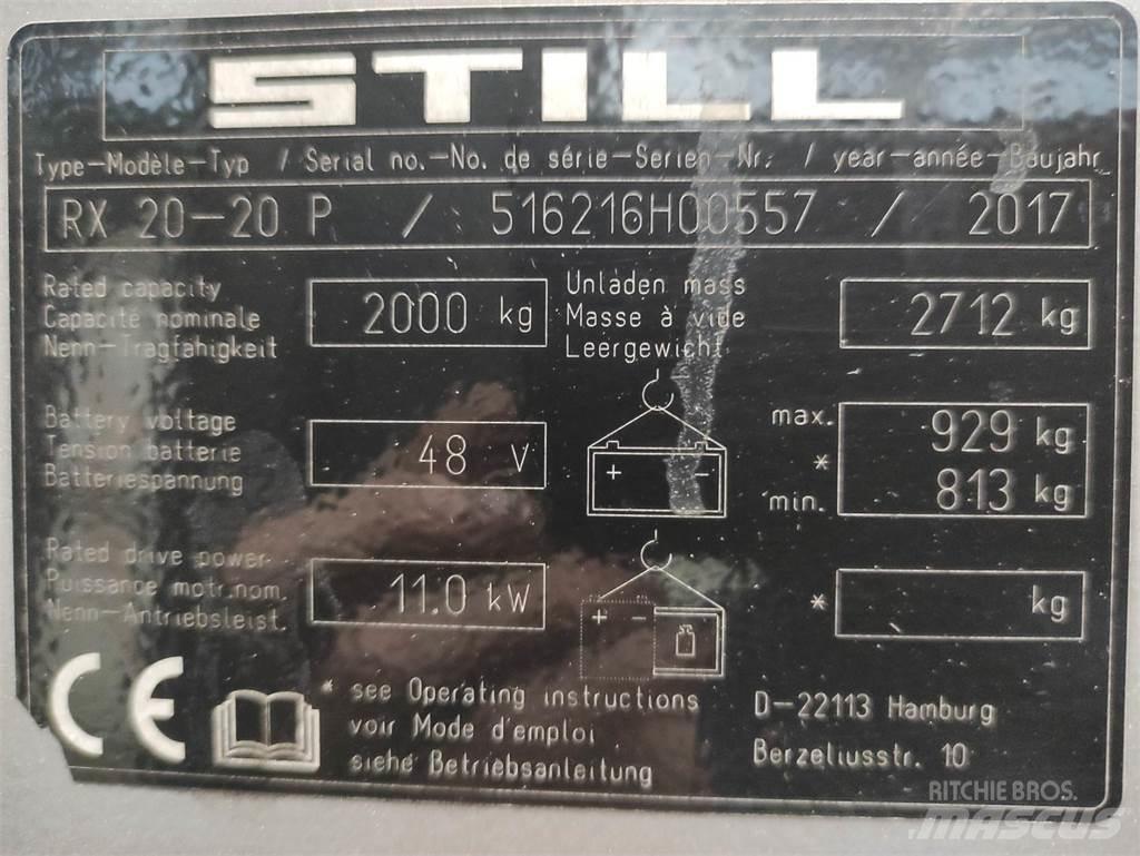 Still RX20-20 P Carrelli elevatori elettrici