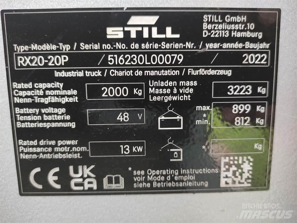 Still RX20-20 P Carrelli elevatori elettrici