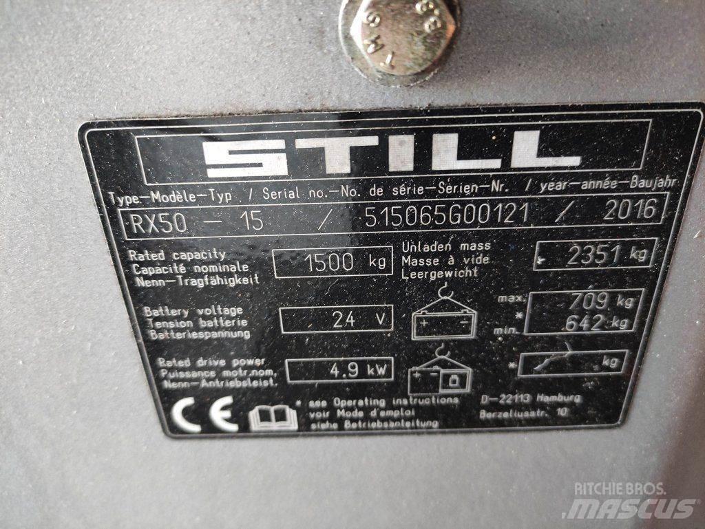 Still RX50-15 Carrelli elevatori elettrici