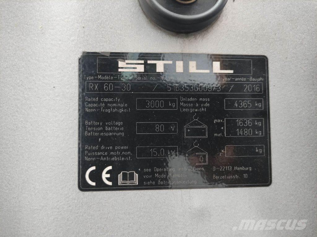 Still RX60-30 Carrelli elevatori elettrici