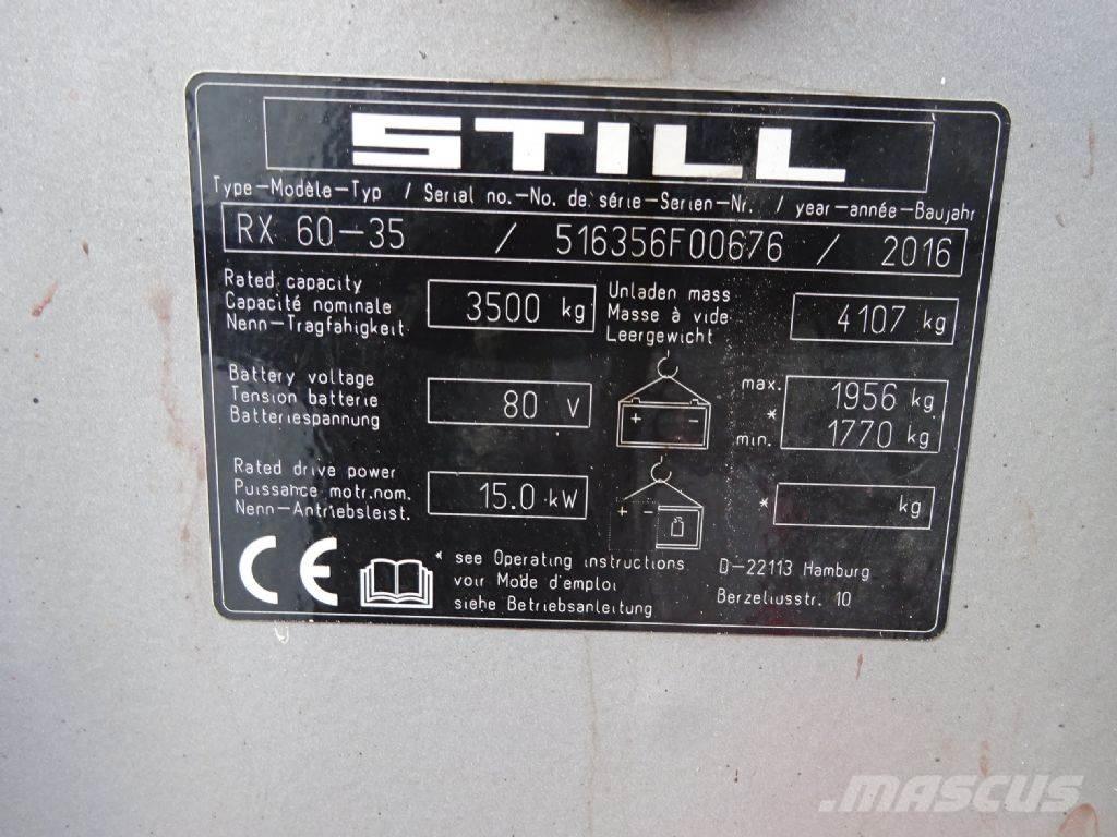 Still RX60-35 Carrelli elevatori elettrici