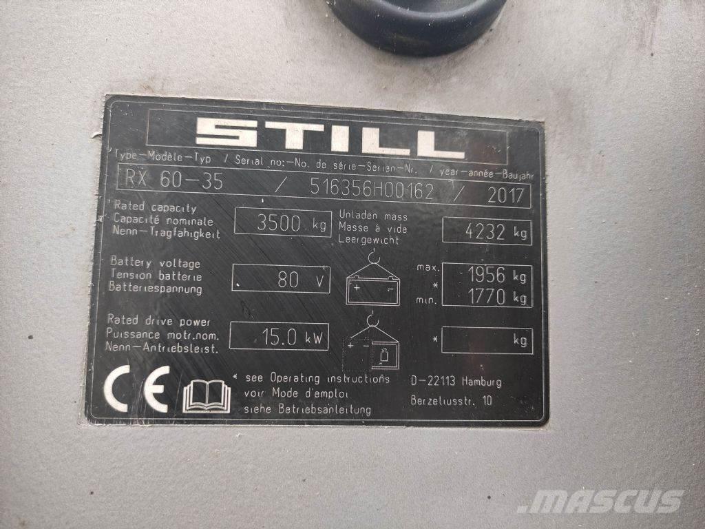 Still RX60-35 Carrelli elevatori elettrici