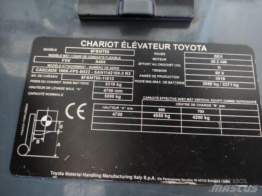 Toyota 8FBMT50 Carrelli elevatori elettrici