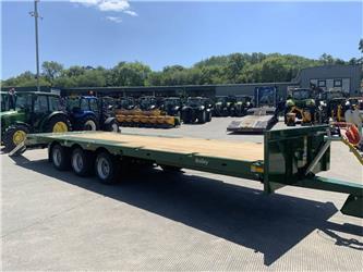Bailey 29 foot Tri axle beaver tail low loader trailer (S