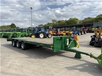Bailey 29 Foot Tri Axle Beaver Tail Low Loader Trailer (S