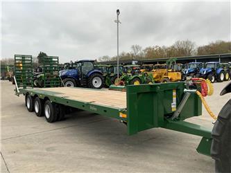 Bailey 29 Foot Tri Axle Low Loader Trailer (ST15491)