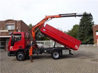 Iveco Eurocargo ML100E18K 3SKipper +ATLAS 65.2A2 Kran