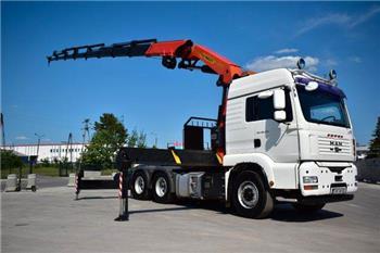 MAN TGA 6x4 PALFINGER PK 44002 WINCH kran CRAN