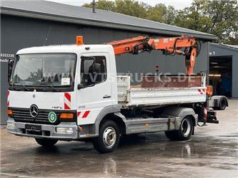 Mercedes-Benz Atego 818 Euro3 Dreiseitenkipper Atlas Ladekran