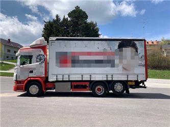 Scania G320 LB 6X2 GELENKTE NACHLAUFACHSE