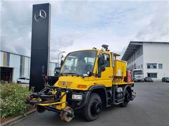 Unimog Mercedes-Benz U400 4x4 Zweiweg ZW 110 Railway FB