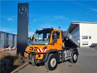 Unimog U 527 4x4 Kipper Hydrostat Vario-Pilot Zapfwelle