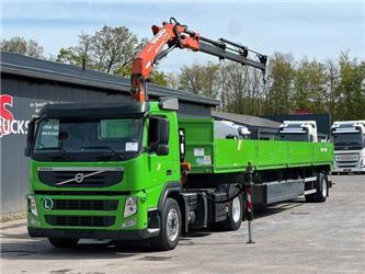 Volvo FM 330 Atlas AK96.3 + Schmidt Pritschenauflieger