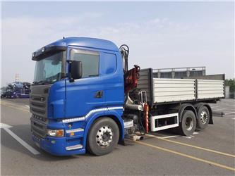 Scania R480 CON GRU E RIBALTABILE
